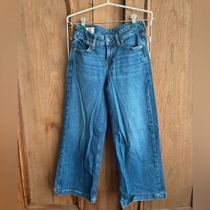 GAP Low Rise Wide Leg Jeans